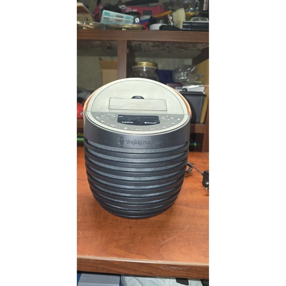 Singing Machine SingCast One karaoke system. No Microphone